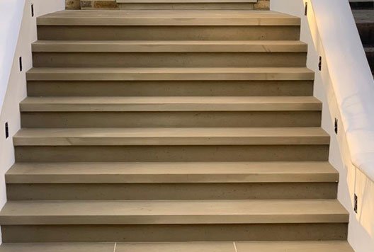 Yorkstone steps, Primrose Hill, London, NW3. Yorkstone steps, Primrose Hill, London, NW3.